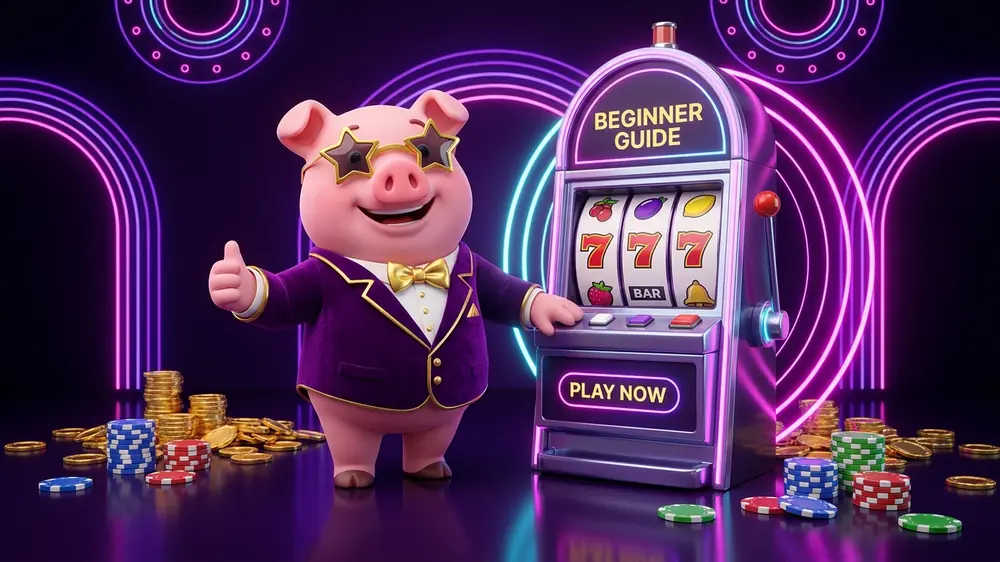 Pantalla de un slot de casino con símbolos de frutas